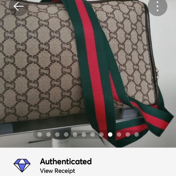 **Sold on Mercari* Gucci Handbag & Gucci Dustbag*** - Picture 9 of 17